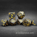 مجموعة DND DND النمطية النمطية BESCON STIND 1 بوصة (25 مم) ، و D&D DICE الضخمة المحددة للأبراج المحصنة و Dragons لعب الألعاب